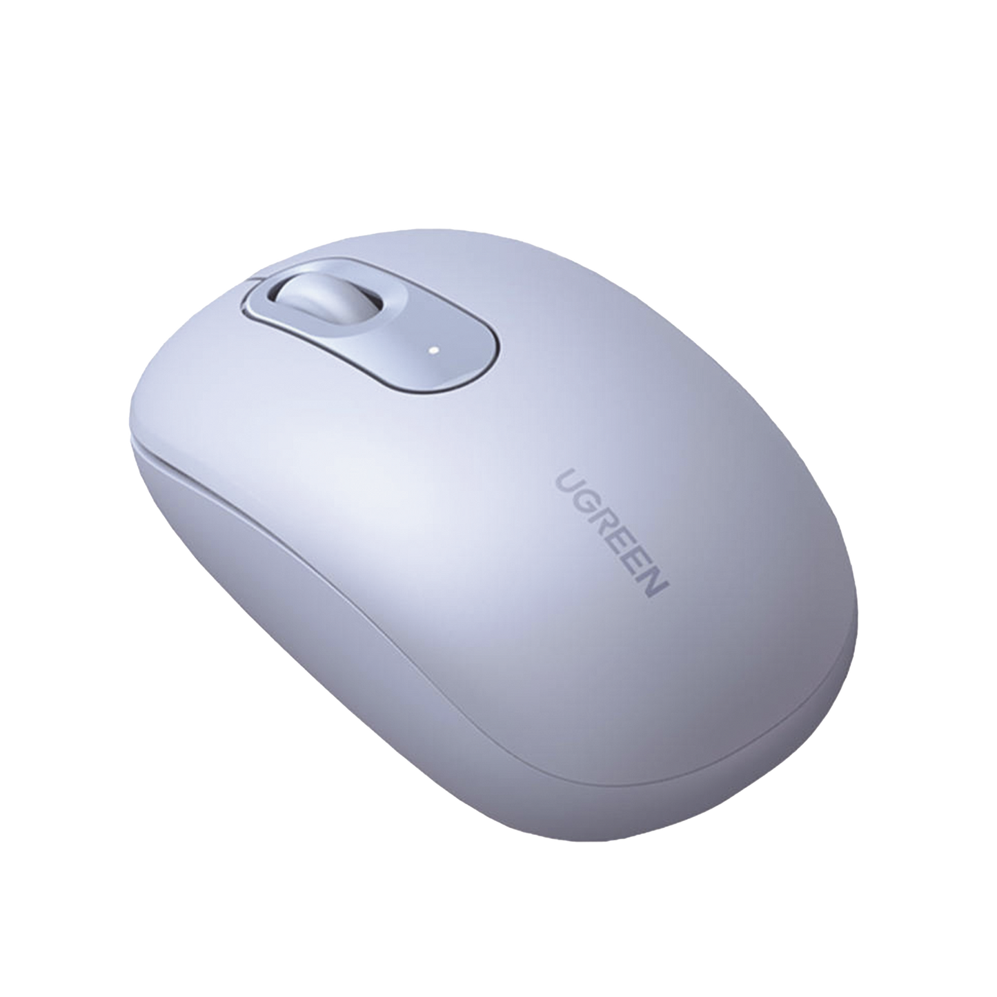 Mouse Inalámbrico 2.4G 800/1200/1600/2400 DPI | Función de 3 botones | Alcance 10m | Silencioso | Ergonómico | Anti-caída y Anti-interferencias | Batería Alcalina AA incluida | Color Dusty Blue.