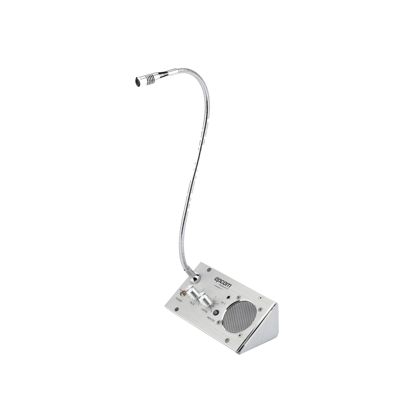 Sistema de Intercomunicación | Ideal para Ventanillas | Audio de voz de dos vías | 12V/1A 2W | Micrófono Interior + Micrófono Exterior