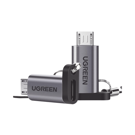 Adaptador USB-C 3.1 a Micro USB | Carga Rápida | FPC/QC2.0 | Sincronización de Datos | Velocidad de Transferencia de hasta 480Mbps | Incluye Cordón | Caja de Aluminio | Múltiples Protecciones | Amplia Compatibilidad.
