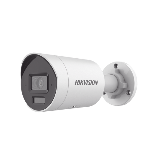 [Dual Light + 2 Micrófonos Integrados] Bala IP 2 Megapixel / Lente 2.8 mm / 40 mts Luz Blanca + 40 mts IR / ACUSENSE / Exterior IP67 / WDR 120 dB / PoE  / Micro SD / Metal / ACUSEARCH