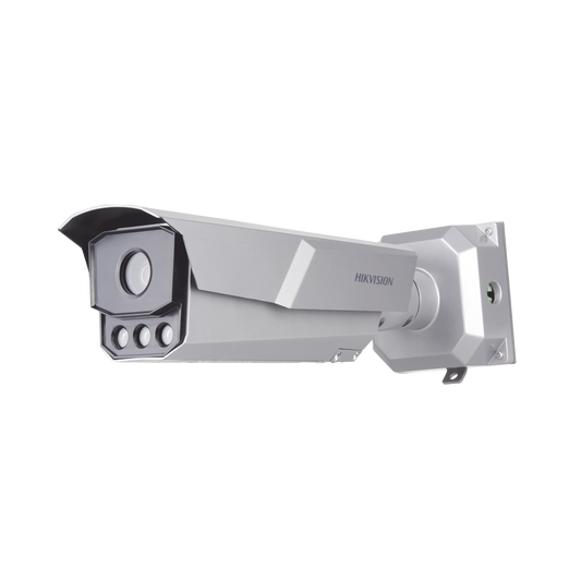 Bala IP 4 Megapixel / ANPR / Reconocimiento y Captura de Placas Vehiculares para Trafico de Alta Velocidad / 3 Carriles / DARKFIGHTER / WDR 140 dB / IP67 / IK10 / Lente Mot. 8 a 32 mm / 50 mts IR / Micro SD