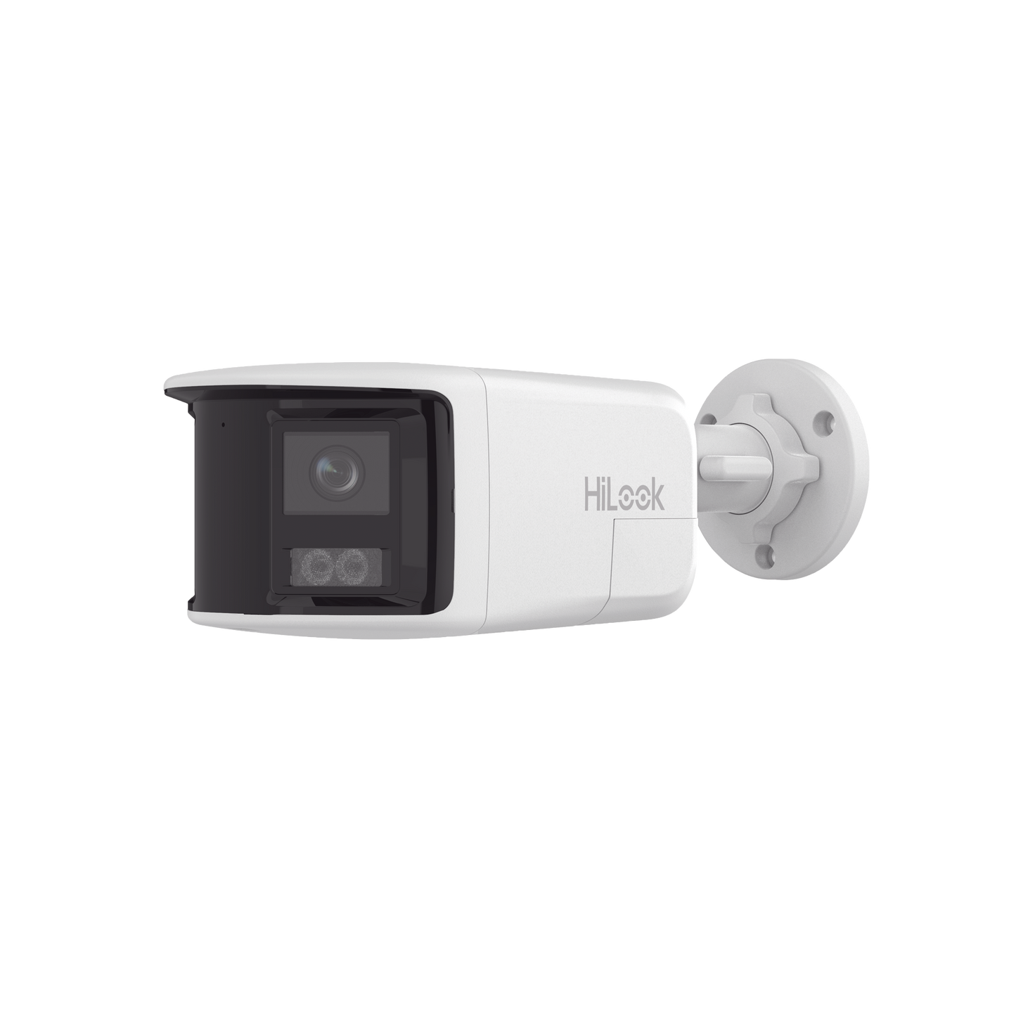 [Dual Light] Bala IP 8 Megapixel / Imagen Panorámica 180°/ PoE / Micrófono y Bocina Integrado / Exterior IP67 / Audio Bidireccional / Alarma Visual y Auditiva Integrada / Smart Supplement Light / Micro SD 512 GB
