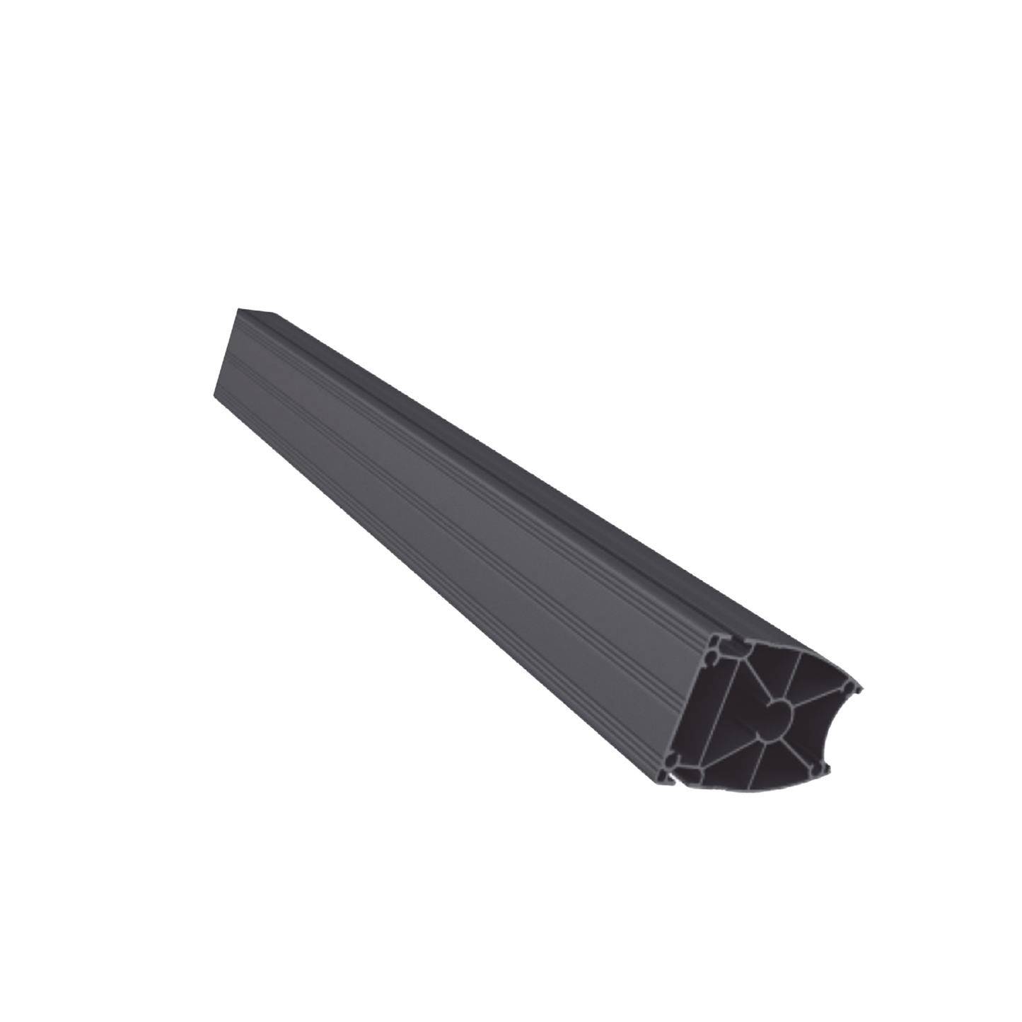 Pilar de aluminio con longitud  de 1500mm