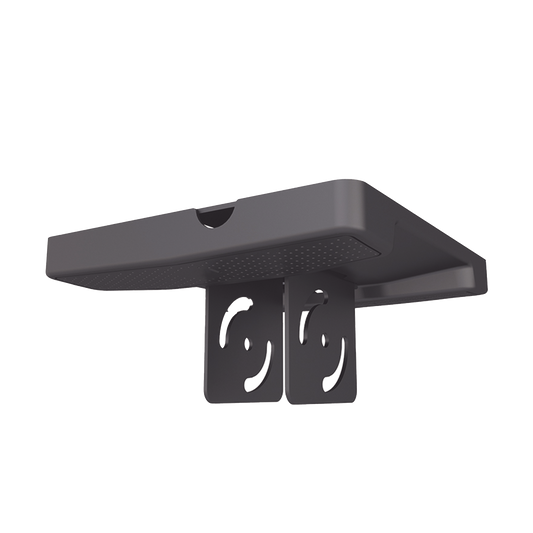 Placa de techo inclinada con tapa de plastico