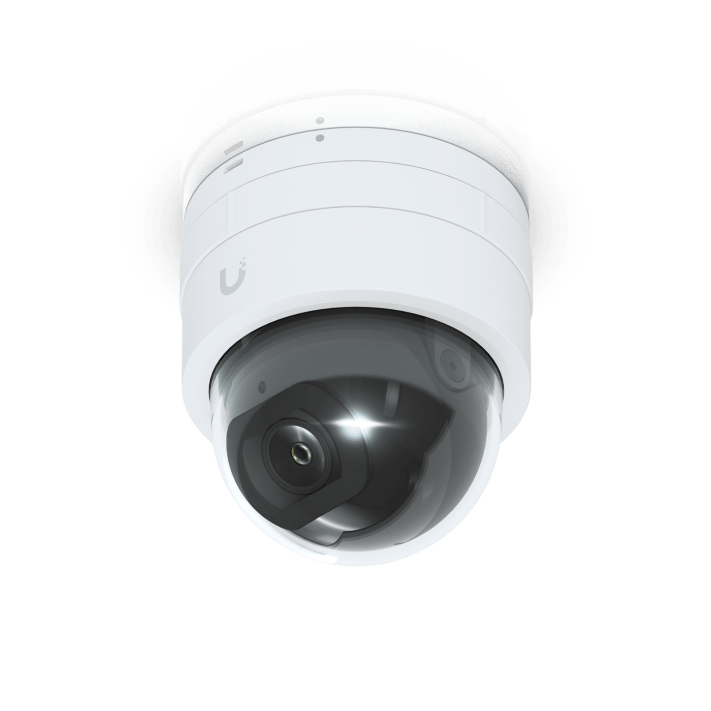 Cámara IP UniFi G5 Domo Ultra, de bajo perfil para interior, 2K (4MPX), ángulo amplio 102.4°, visión nocturna IR hasta 20 mts, detección de eventos, para pared o techo