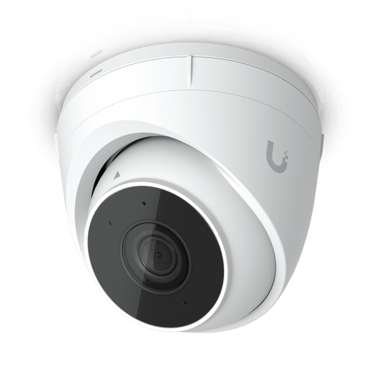 Cámara UniFi Protect G5 Turret Ultra, compacta, para exterior / 2K (4 MPX) / ángulo 102.4° / visión nocturna hasta 30mts/ detección de eventos / micrófono, POE+